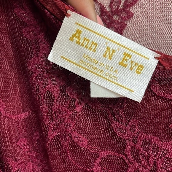 Formal Western Wear Burgundy Jacket and Dress Size Large - Picture 8 of 17